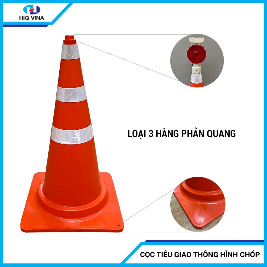 Cọc tiêu giao thông hình chóp