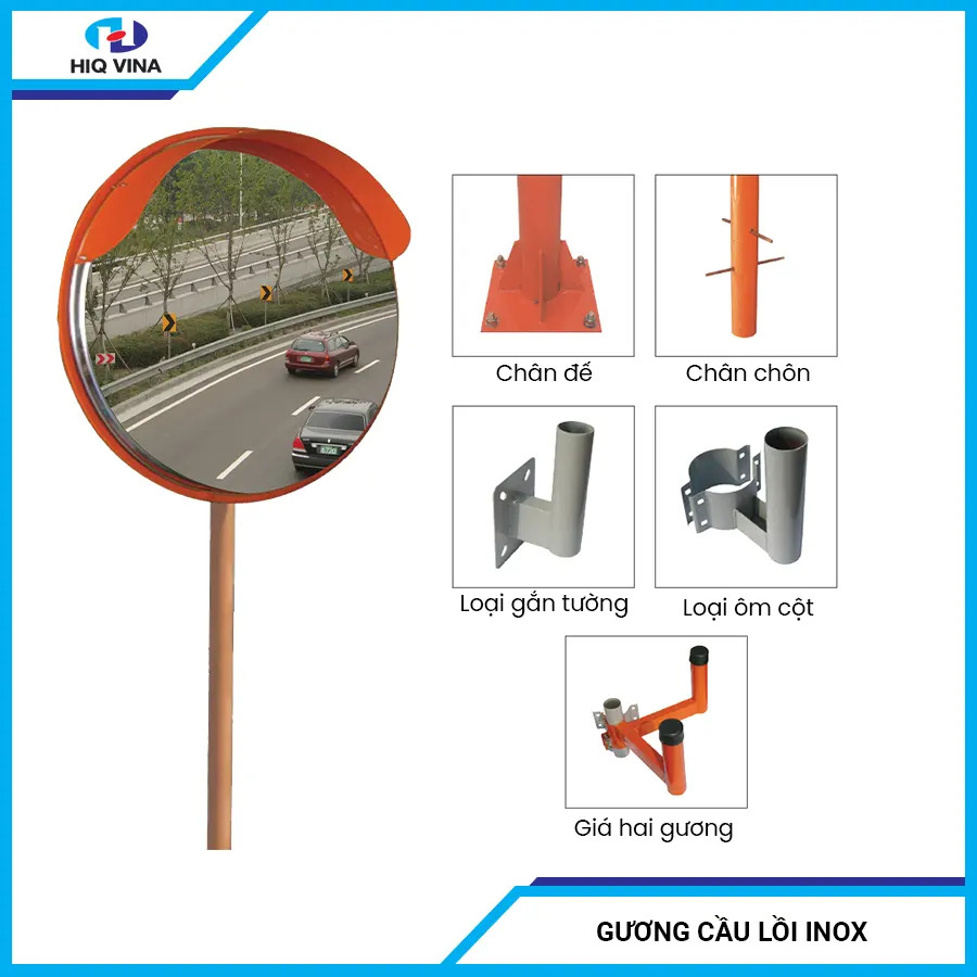 Gương cầu lồi inox